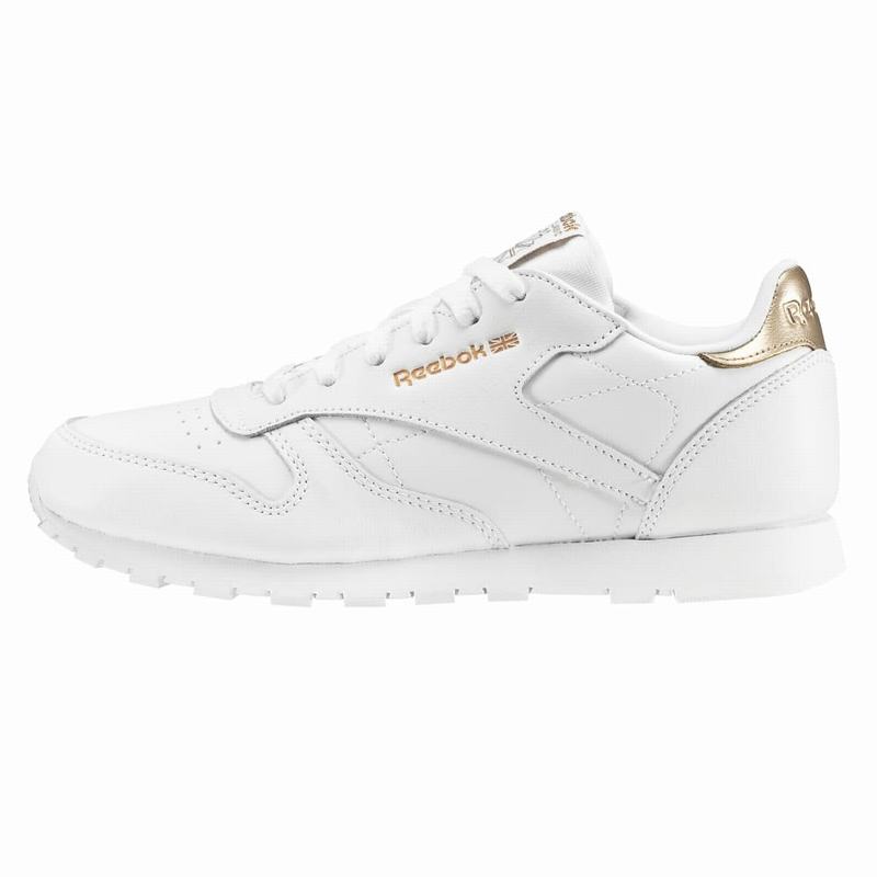 Reebok Classic Leather Tenisky Dievcenske - Biele SY2315LK